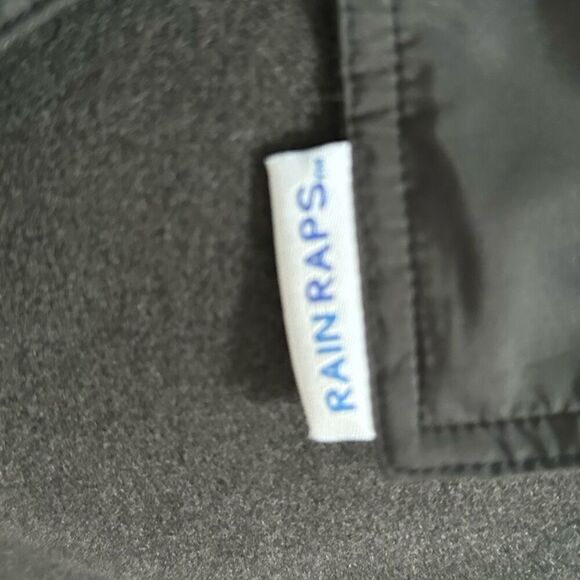 RAINRAPS Hooded Rain Poncho - Picture 4 of 5